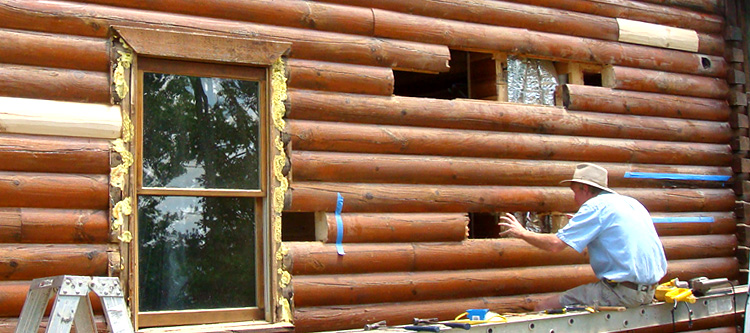 Log Home Repair Lost Creek, Kentucky